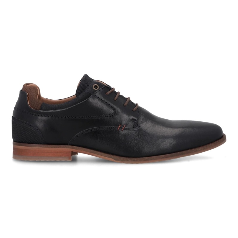 ZAPATOS HOMBRE CUERO LEIDEN-0-16 AZUL BULLBOXER - 2