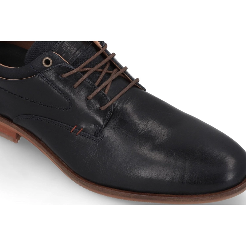 ZAPATOS HOMBRE CUERO LEIDEN-0-16 AZUL BULLBOXER - 4