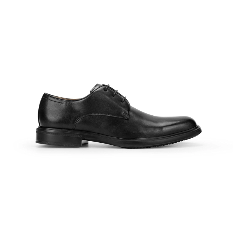 ZAPATOS HOMBRE CUERO EXXER-0-01 NEGRO - 2