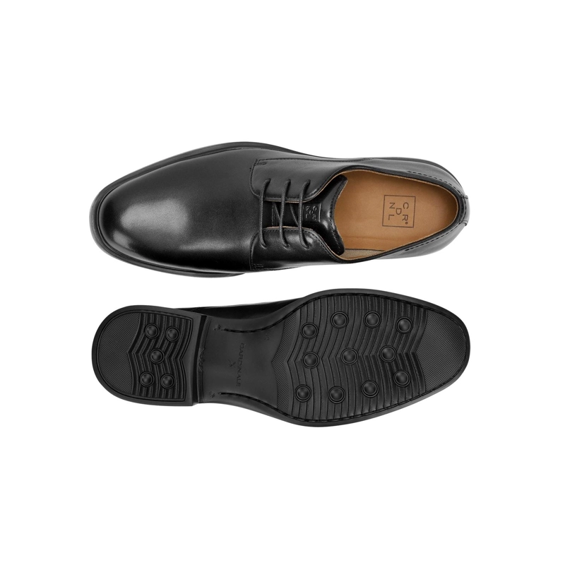 ZAPATOS HOMBRE CUERO EXXER-0-01 NEGRO - 3