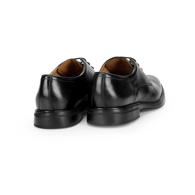 ZAPATOS HOMBRE CUERO EXXER-0-01 NEGRO - 4