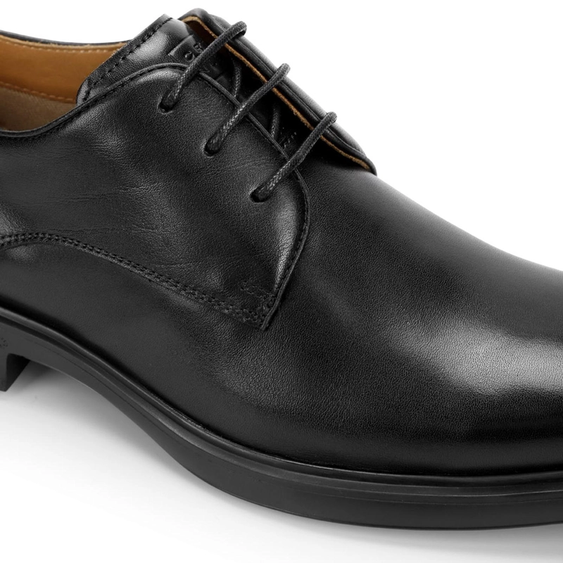 ZAPATOS HOMBRE CUERO EXXER-0-01 NEGRO - 5