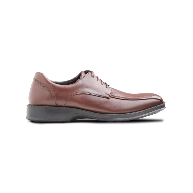 ZAPATOS HOMBRE CUERO 24 FLEX FINANCIAL-0-51-BRANDY - 2