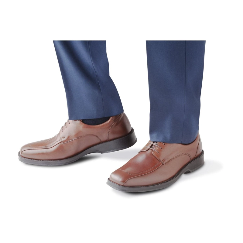 ZAPATOS HOMBRE CUERO 24 FLEX FINANCIAL-0-51-BRANDY - 4