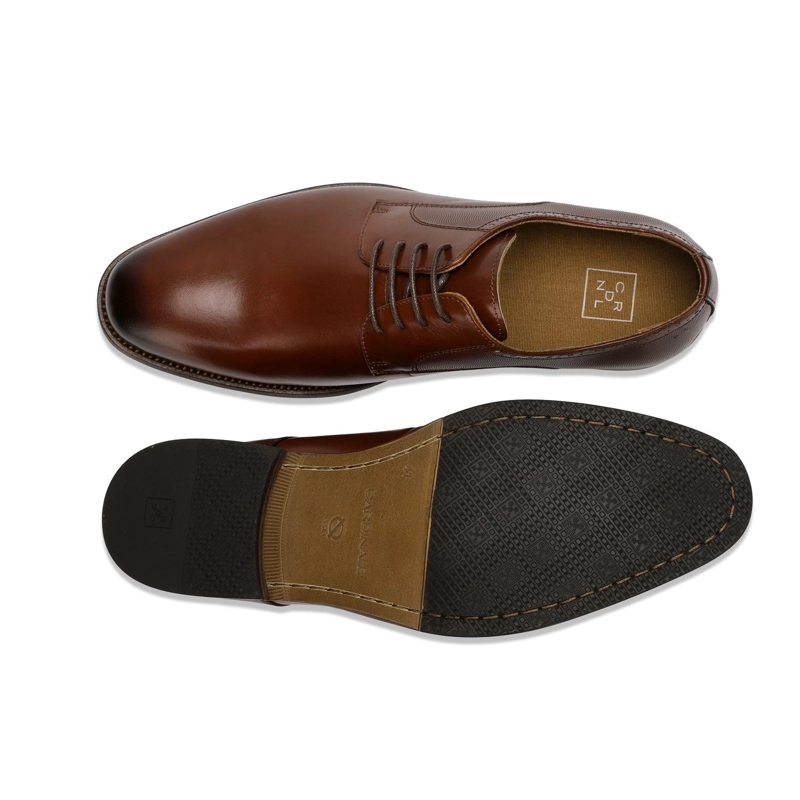 ZAPATOS HOMBRE CUERO RADFORD-0-04 CAFE - 3