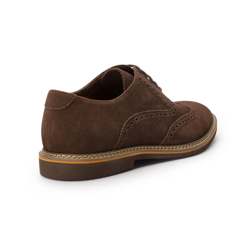 ZAPATOS HOMBRE OXFORD CUERO BRUSSELS-0-01 CAFE - 4