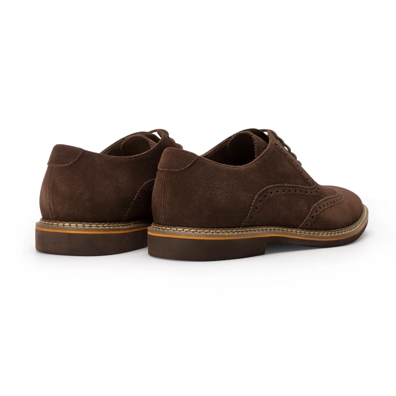 ZAPATOS HOMBRE OXFORD CUERO BRUSSELS-0-01 CAFE - 5