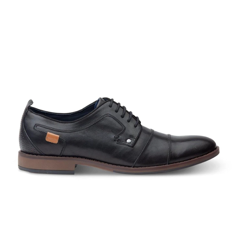 ZAPATOS HOMBRE CUERO NANTES-0-67-NEGRO ['TEXTIL'] - 2