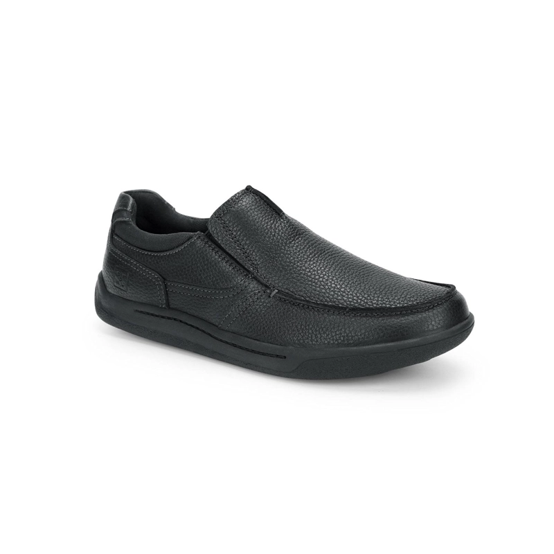 ZAPATOS SLIP-ON HOMBRE CUERO 24 FLEX ARNO-3-21 NEGRO - 1