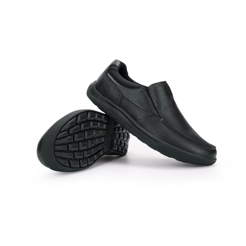 ZAPATOS SLIP-ON HOMBRE CUERO 24 FLEX ARNO-3-21 NEGRO - 6
