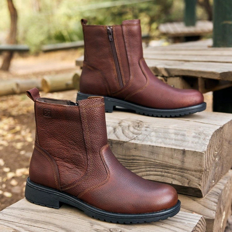BOTAS HOMBRE CUERO 24 FLEX ACONCAGUA CAFE  ['CHIPORRO'] - 8