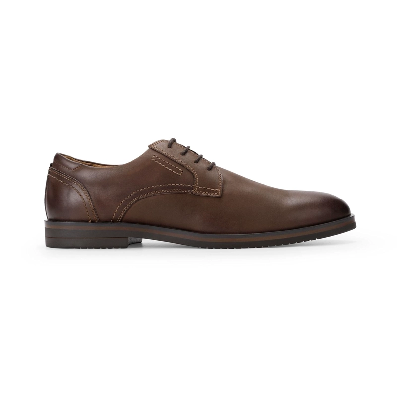 ZAPATOS HOMBRE CUERO BALTIMORE-0-04 CAFE - 2
