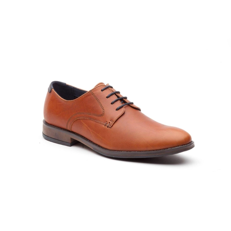 ZAPATOS HOMBRE CUERO NANTES-0-69-BRANDY ['TEXTIL'] - 1