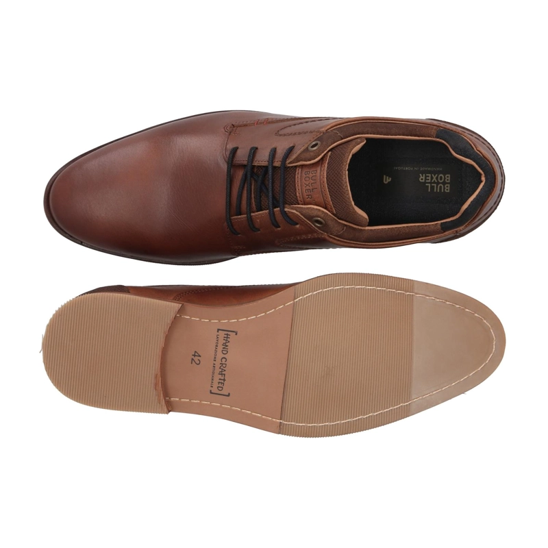 ZAPATOS HOMBRE CUERO LEIDEN-0-16 BRANDY BULLBOXER - 3