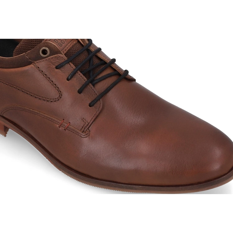 ZAPATOS HOMBRE CUERO LEIDEN-0-16 BRANDY BULLBOXER - 4