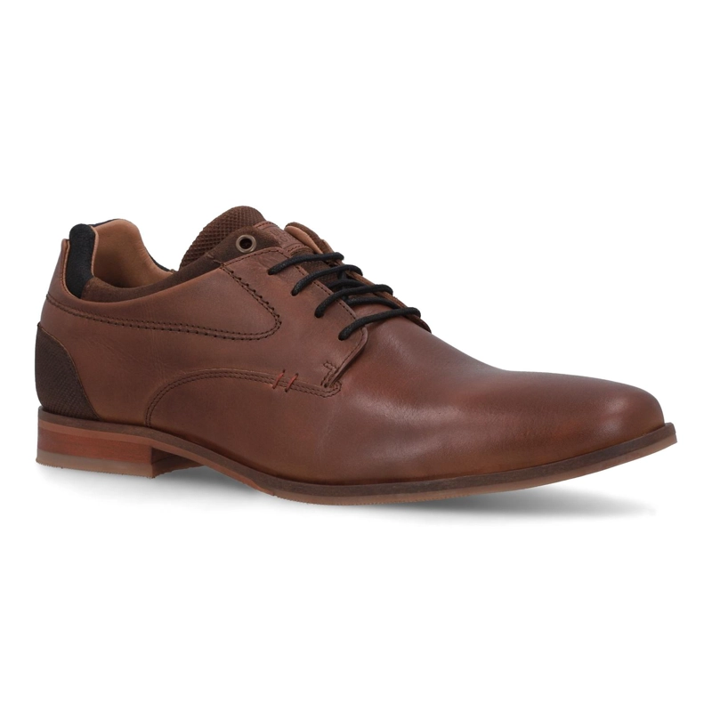 ZAPATOS HOMBRE CUERO LEIDEN-0-16 BRANDY BULLBOXER - 5