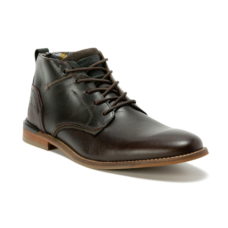 BOTINES HOMBRE CUERO NEGRO PHIBSBOROUGH-6-24 BULLBOXER - 1