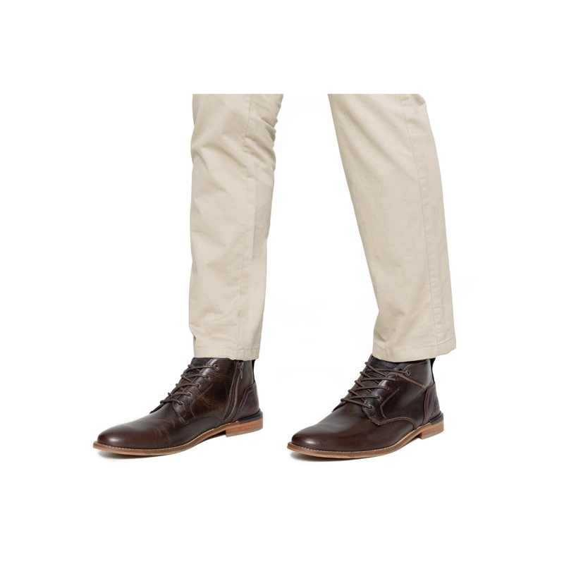 BOTINES HOMBRE CUERO NEGRO PHIBSBOROUGH-6-24 BULLBOXER - 3