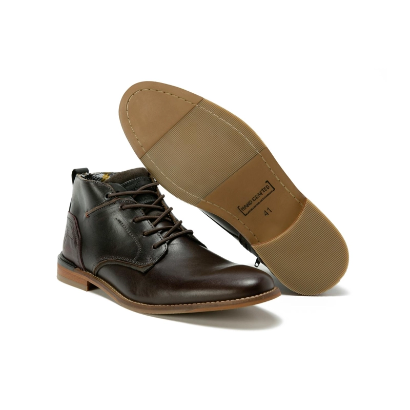 BOTINES HOMBRE CUERO NEGRO PHIBSBOROUGH-6-24 BULLBOXER - 5