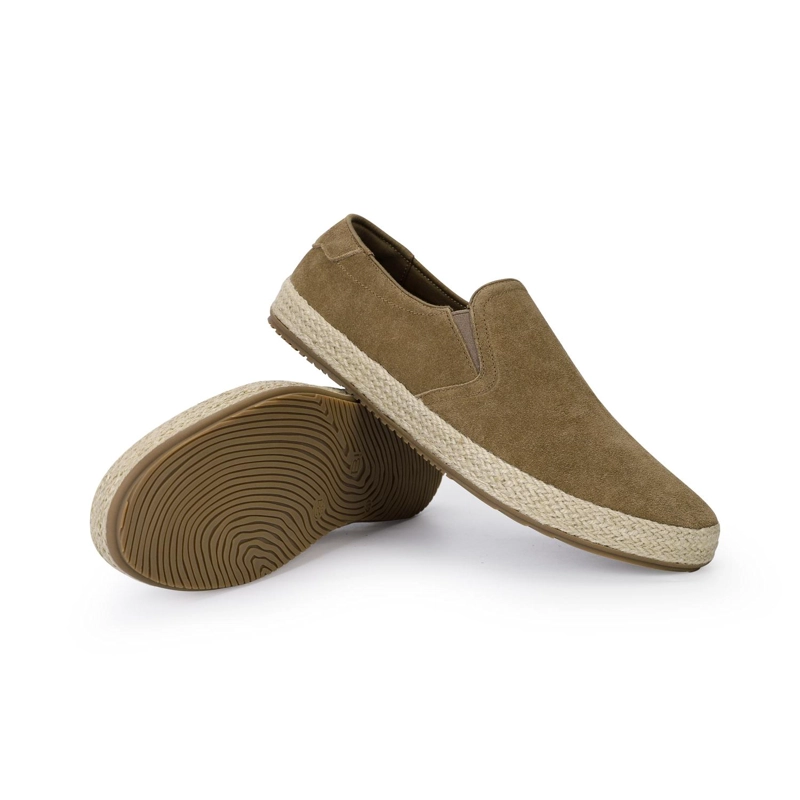 ALPARGATAS HOMBRE CUERO VALLARTA-3-04 TAUPE - 5