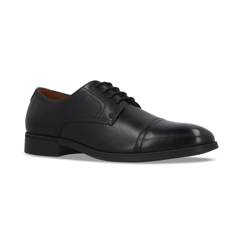 ZAPATOS HOMBRE CUERO LONDONER-0-01 NEGRO - 1