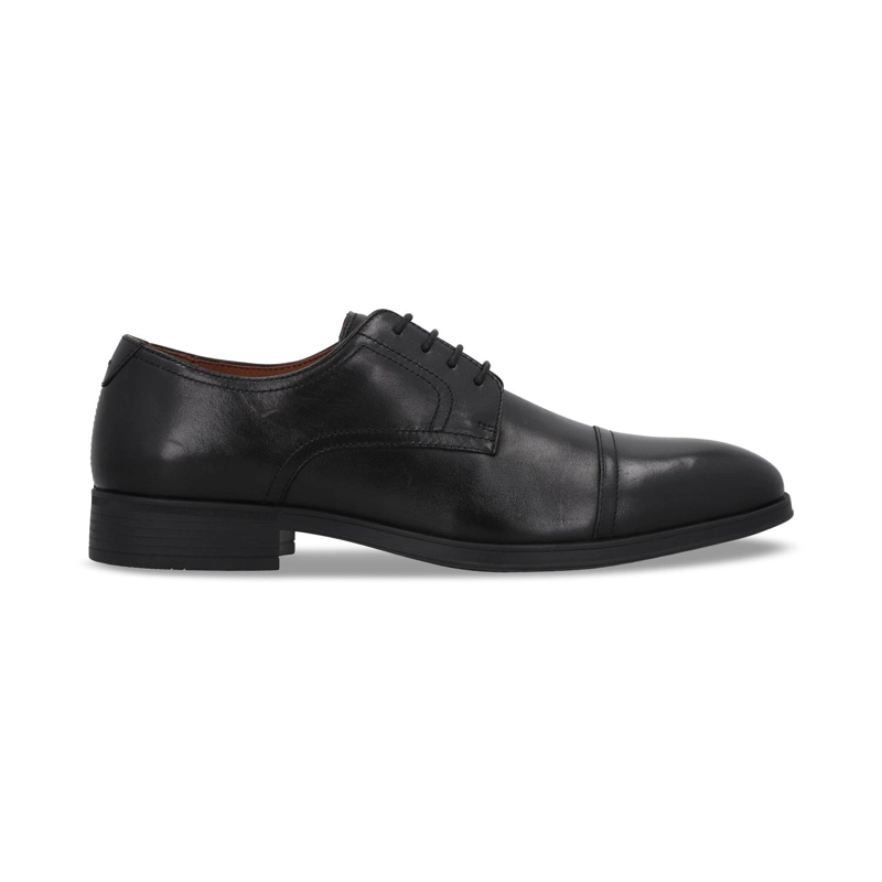 ZAPATOS HOMBRE CUERO LONDONER-0-01 NEGRO - 2
