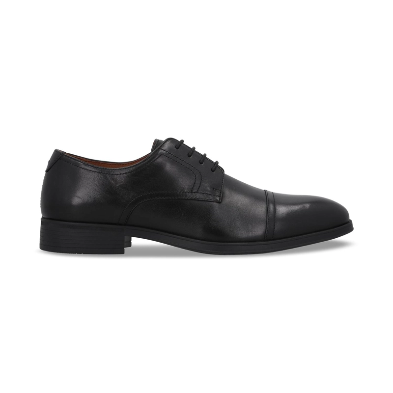 ZAPATOS HOMBRE CUERO LONDONER-0-01 NEGRO - 2