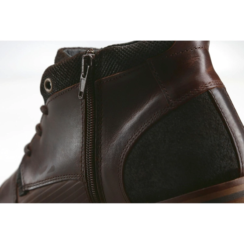 BOTINES HOMBRE CUERO HOBARD-6-43 CAFE  BULLBOXER - 4