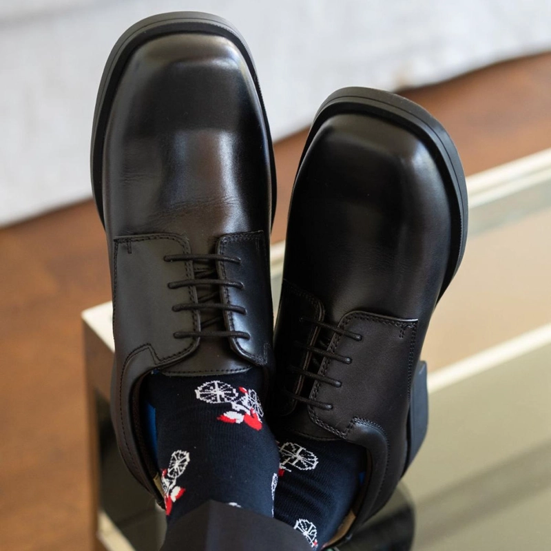 ZAPATOS HOMBRE CUERO 24 FLEX TWISTER-0-50-NEGRO - 5