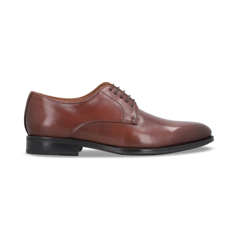 ZAPATOS HOMBRE CUERO DUNDALK-0-01 BRANDY - 2