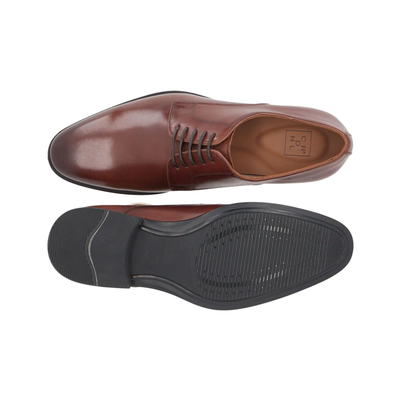 ZAPATOS HOMBRE CUERO DUNDALK-0-01 BRANDY - 3