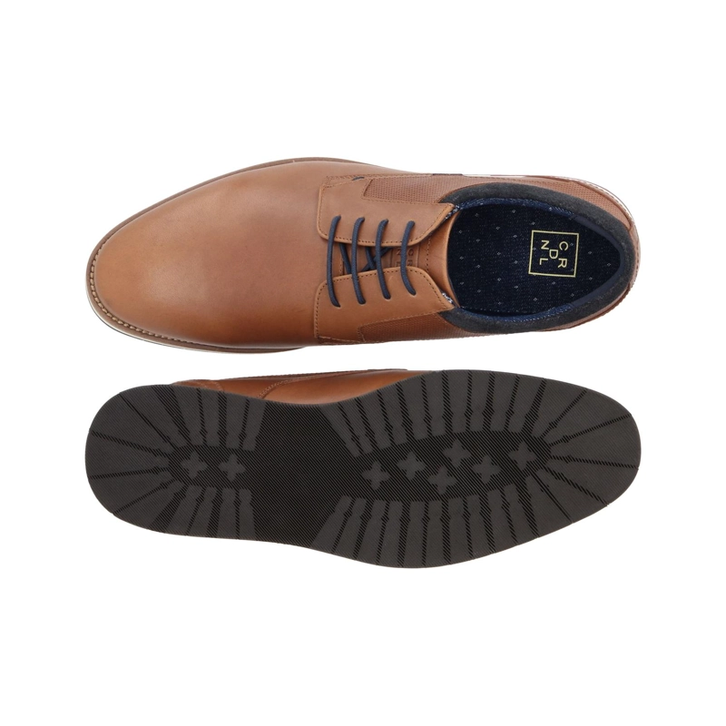 ZAPATOS HOMBRE CUERO SHELFORD-0-06 BRANDY - 3