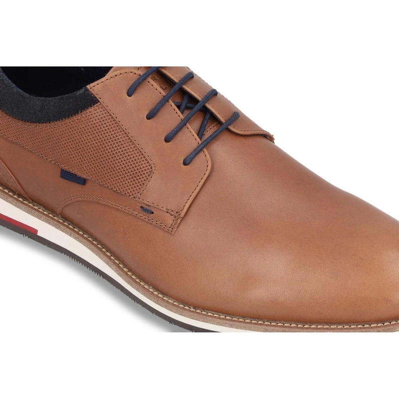 ZAPATOS HOMBRE CUERO SHELFORD-0-06 BRANDY - 4