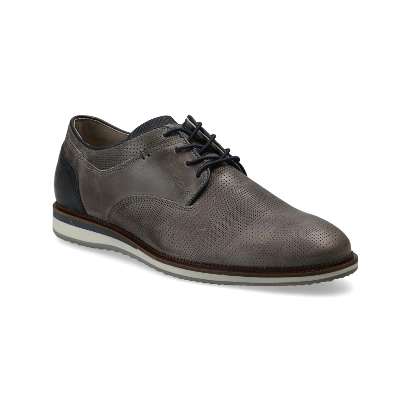 ZAPATOS HOMBRE CUERO KIKKER-0-35 GRIS CARDINALE - 1