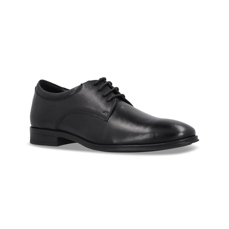 ZAPATOS HOMBRE CUERO BERNAY-0-12 NEGRO - 1