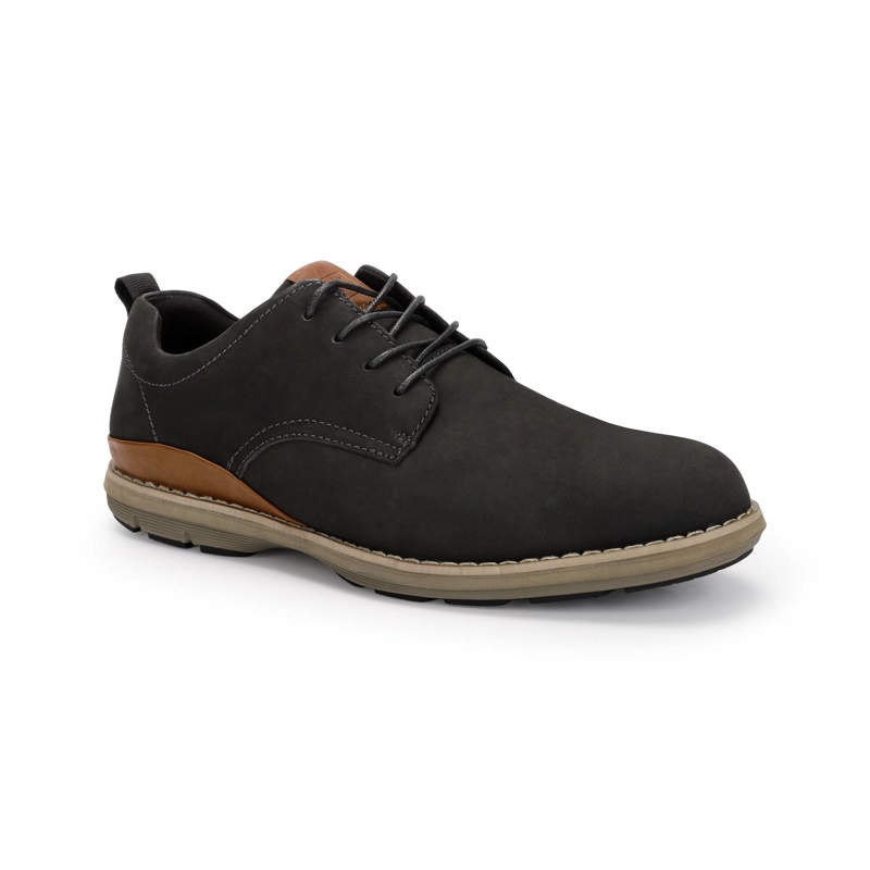 ZAPATOS CASUAL FORMAL HOMBRE X-LIGHT CUERO DOZZA-0-23 NEGRO - 7