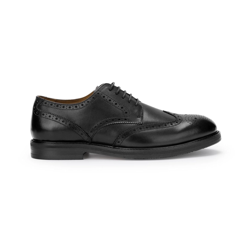 ZAPATOS HOMBRE CUERO WESTMINSTER-0-07 NEGRO - 2
