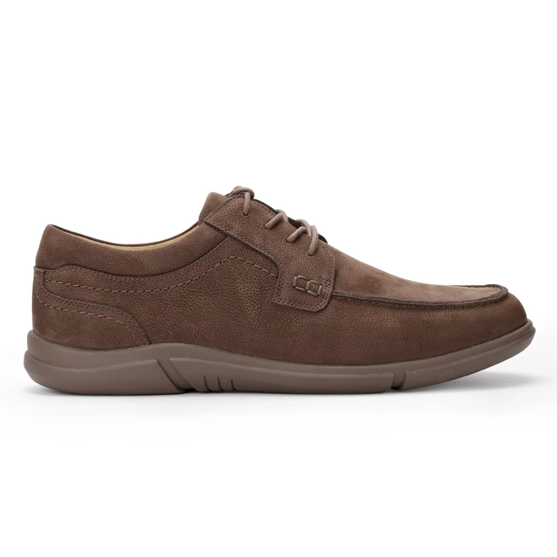 ZAPATOS HOMBRE CUERO CIBELES-0-04 CAFE - 2