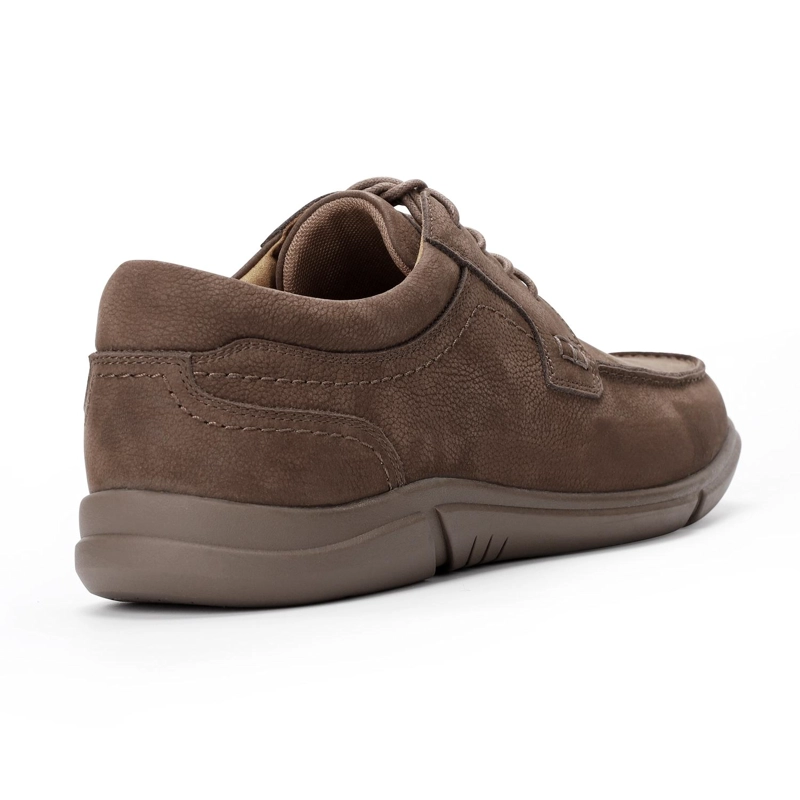 ZAPATOS HOMBRE CUERO CIBELES-0-04 CAFE - 4