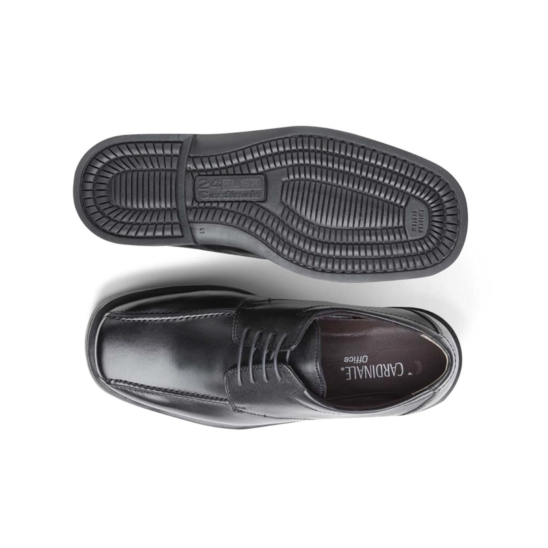 ZAPATOS HOMBRE CUERO 24 FLEX TWISTER-0-53-NEGRO ['CUERO Y TEXTIL'] - 3
