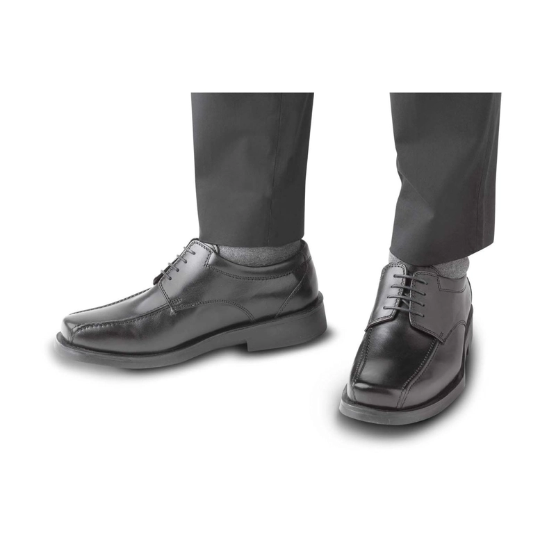 ZAPATOS FORMALES HOMBRE CUERO 24 FLEX COSTURA ESTILIZADA NEGRO TWISTER CARDINALE - 4