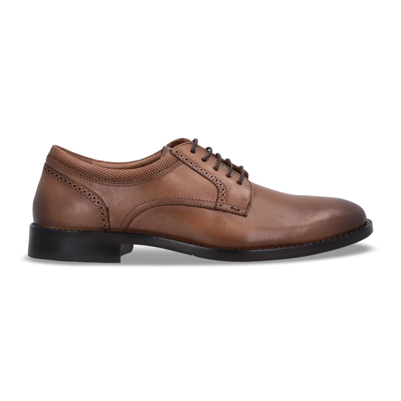 ZAPATOS HOMBRE CUERO GIVERNY-0-26 BRANDY - 2