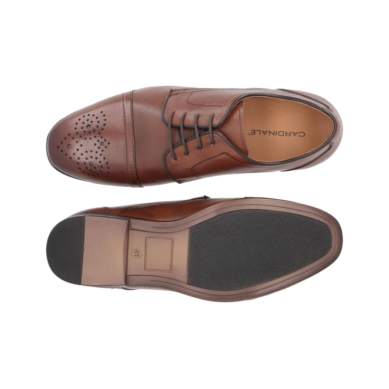 ZAPATOS HOMBRE CUERO PIGALLE-0-37 BRANDY - 3
