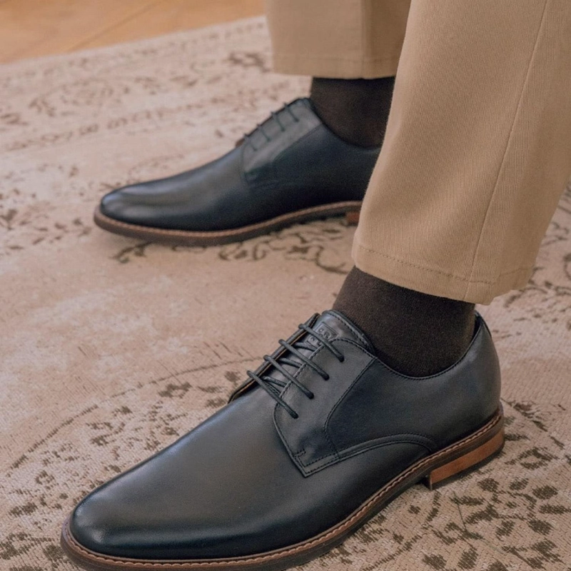 ZAPATOS HOMBRE CUERO OXFORD HOMBRE-0-02-NEGRO ['TEXTIL'] - 2
