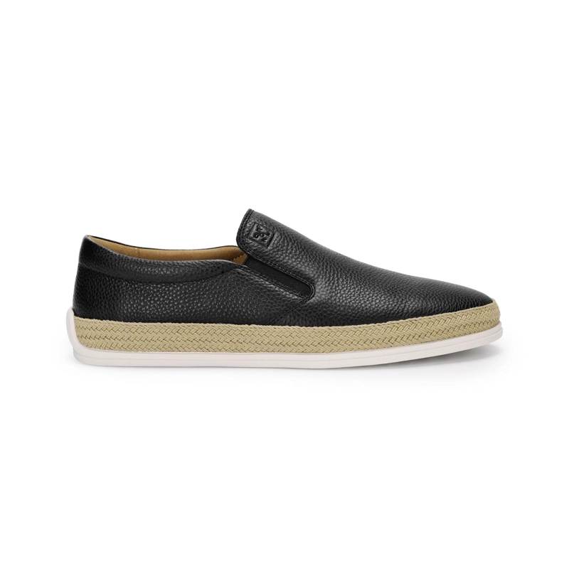 ALPARGATAS HOMBRE CUERO PORTSIDE-3-03 NEGRO - 2