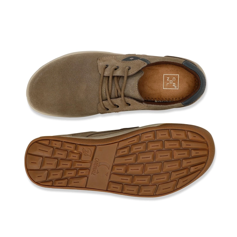 ZAPATOS HOMBRE CORDONES CUERO ARNO-0-11 TAUPE - 3