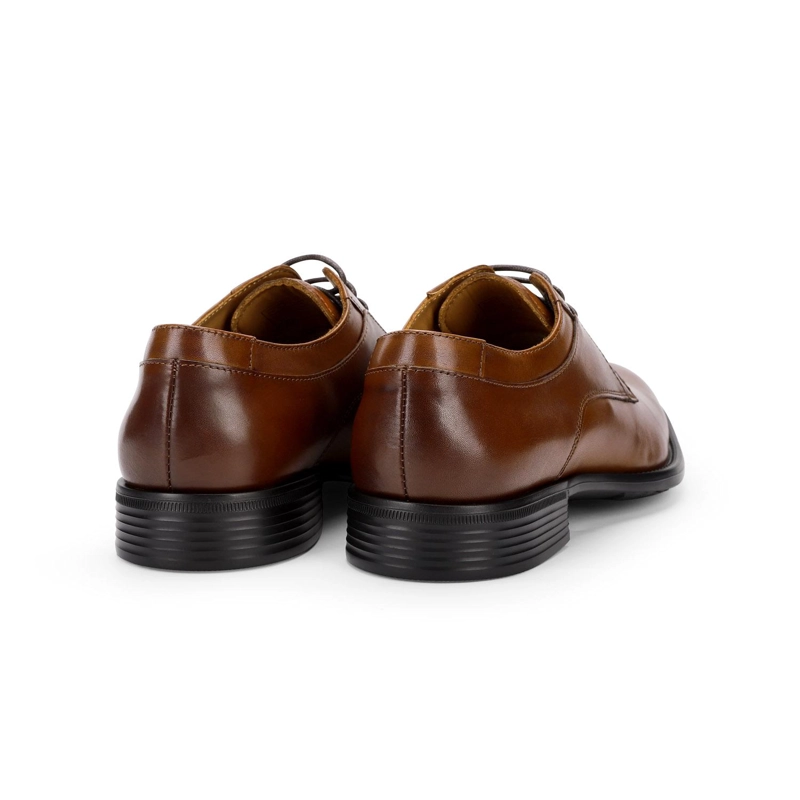 ZAPATOS FORMALES DERBY X-LIGHT HOMBRE CUERO AIRFORD-0-02 BRANDY ['TEXTIL Y CUERO'] - 2