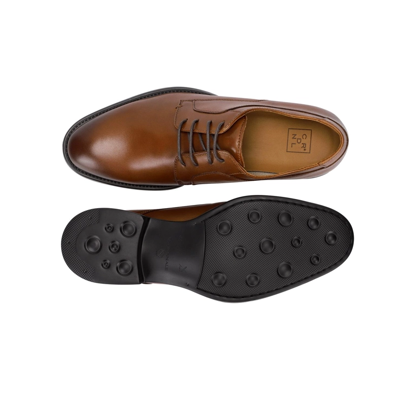 ZAPATOS FORMALES DERBY X-LIGHT HOMBRE CUERO AIRFORD-0-02 BRANDY ['TEXTIL Y CUERO'] - 3