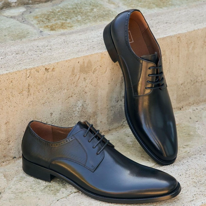 ZAPATOS HOMBRE CUERO RADFORD-0-04-NEGRO - 4