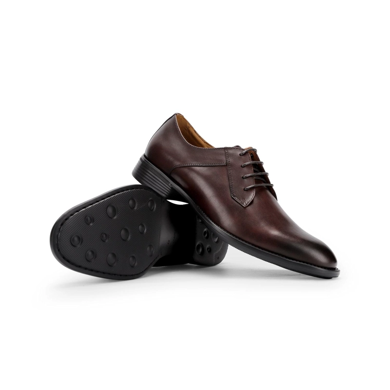 ZAPATOS HOMBRE CUERO AIRFORD-0-01 CAFE  ['CUERO Y TEXTIL'] - 6